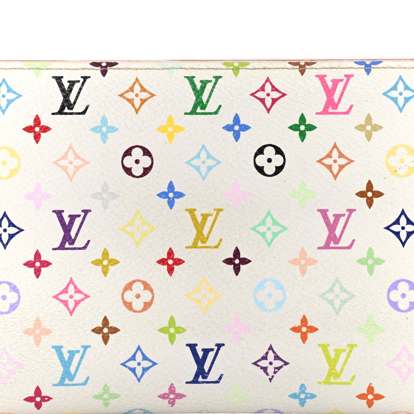 Monogram Multicolor Insolite Wallet White Citron