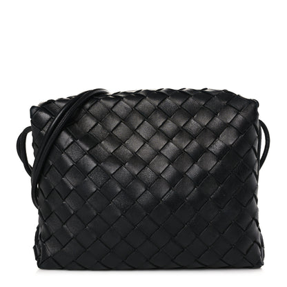 Bottega Veneta Nappa Intrecciato Small Loop Camera Bag Black 1 of 8