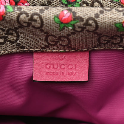 Gucci GG Supreme Monogram Rose Bud Diaper Bag Pink 7 of 15