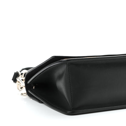 Fendi Vitello Century Velvet F is Fendi FF Kan I Shoulder Bag Black Tobacco 8 of 12