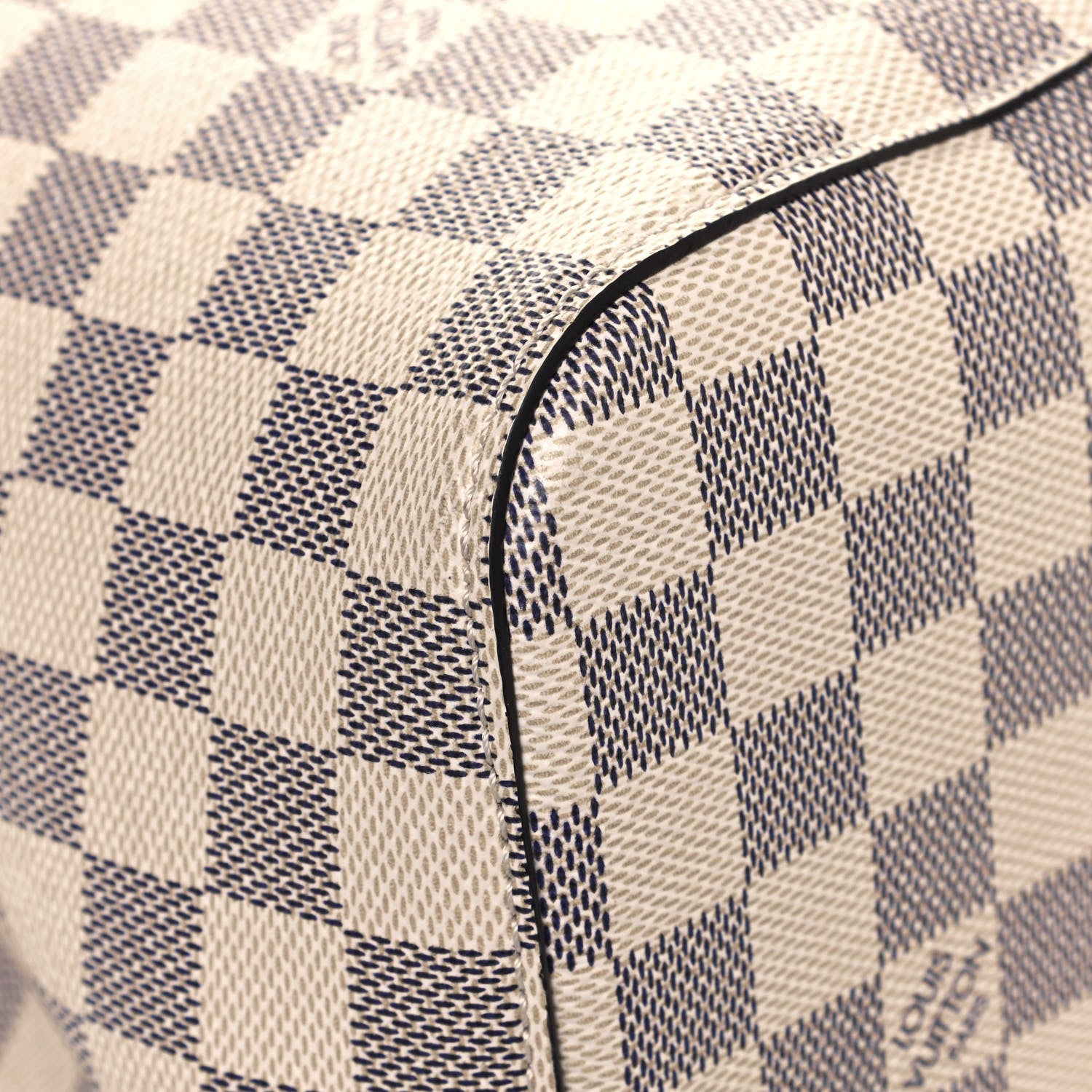 Louis Vuitton Damier Azur Braided Neonoe MM Blue 8 of 11