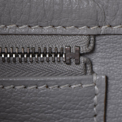 Hermes Epsom Candy Birkin 35 Lime Gris Perle 19 of 33