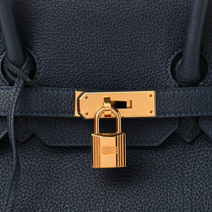 Hermes Togo Birkin 35 Bleu Nuit 10 of 10