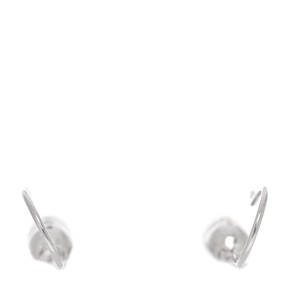 Parker & West by FASHIONPHILE Platinum Diamond 1.50ct Round Cut Drop Earrings 3 of 4