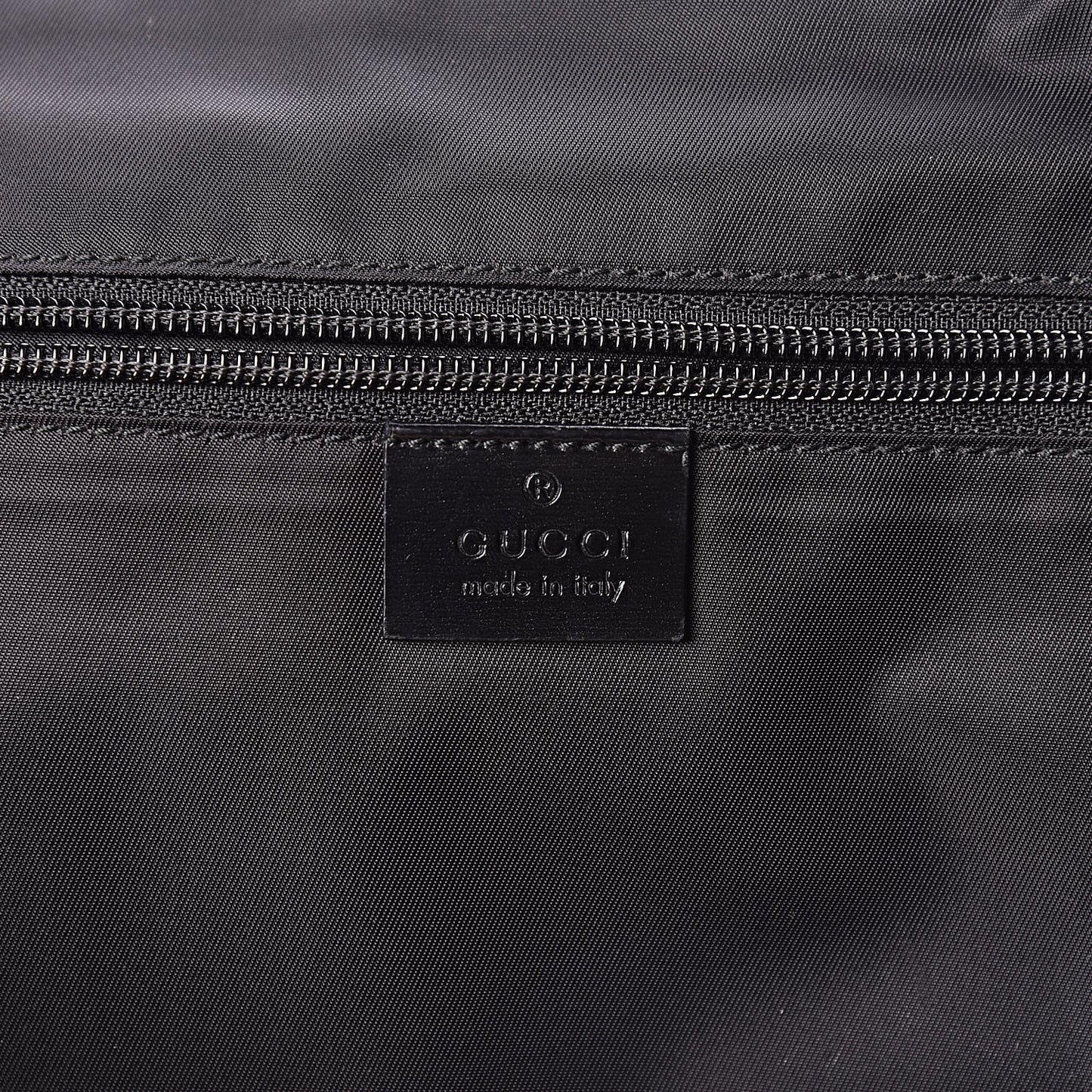 Coated Canvas Interlocking G Large Flap Messenger Bag Black
