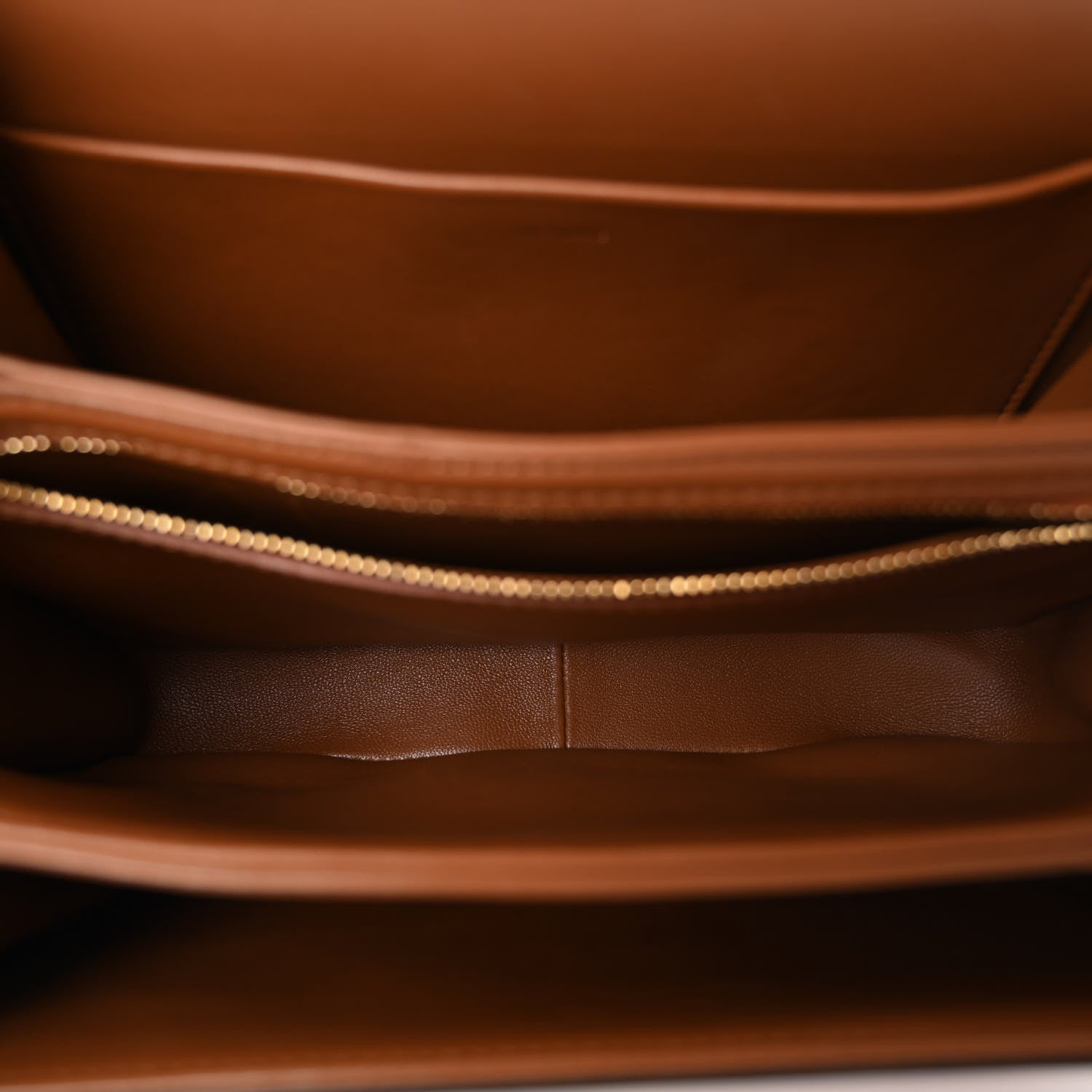 Celine Natural Calfskin Medium Triomphe Tan 5 of 11