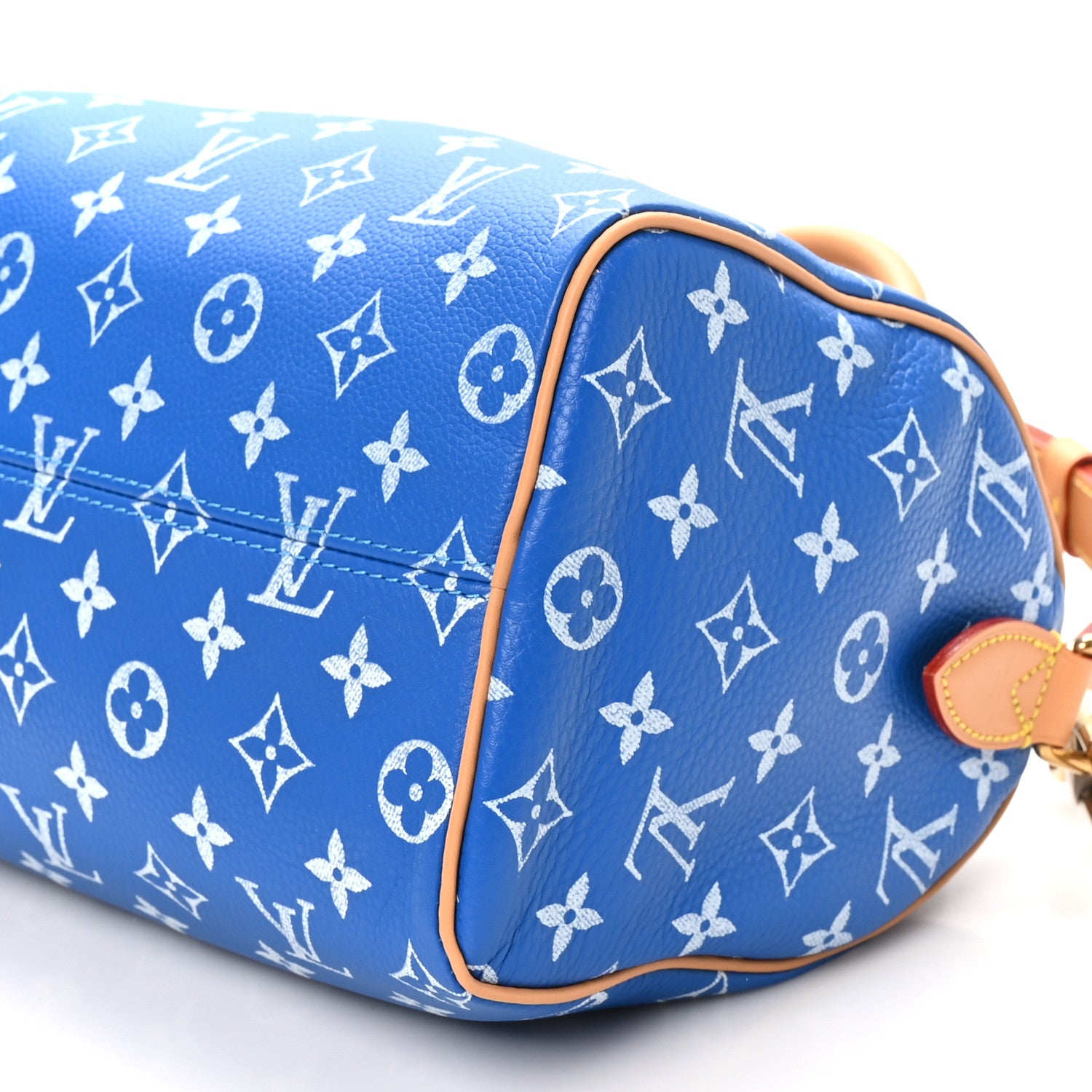 Louis Vuitton Calfskin Monogram Speedy P9 Bandouliere 25 Blue 11 of 11