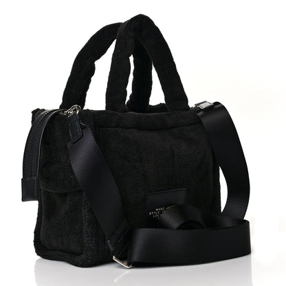 Marc Jacobs Polyester Mini Terry Tote Bag Black Nickel 3 of 9