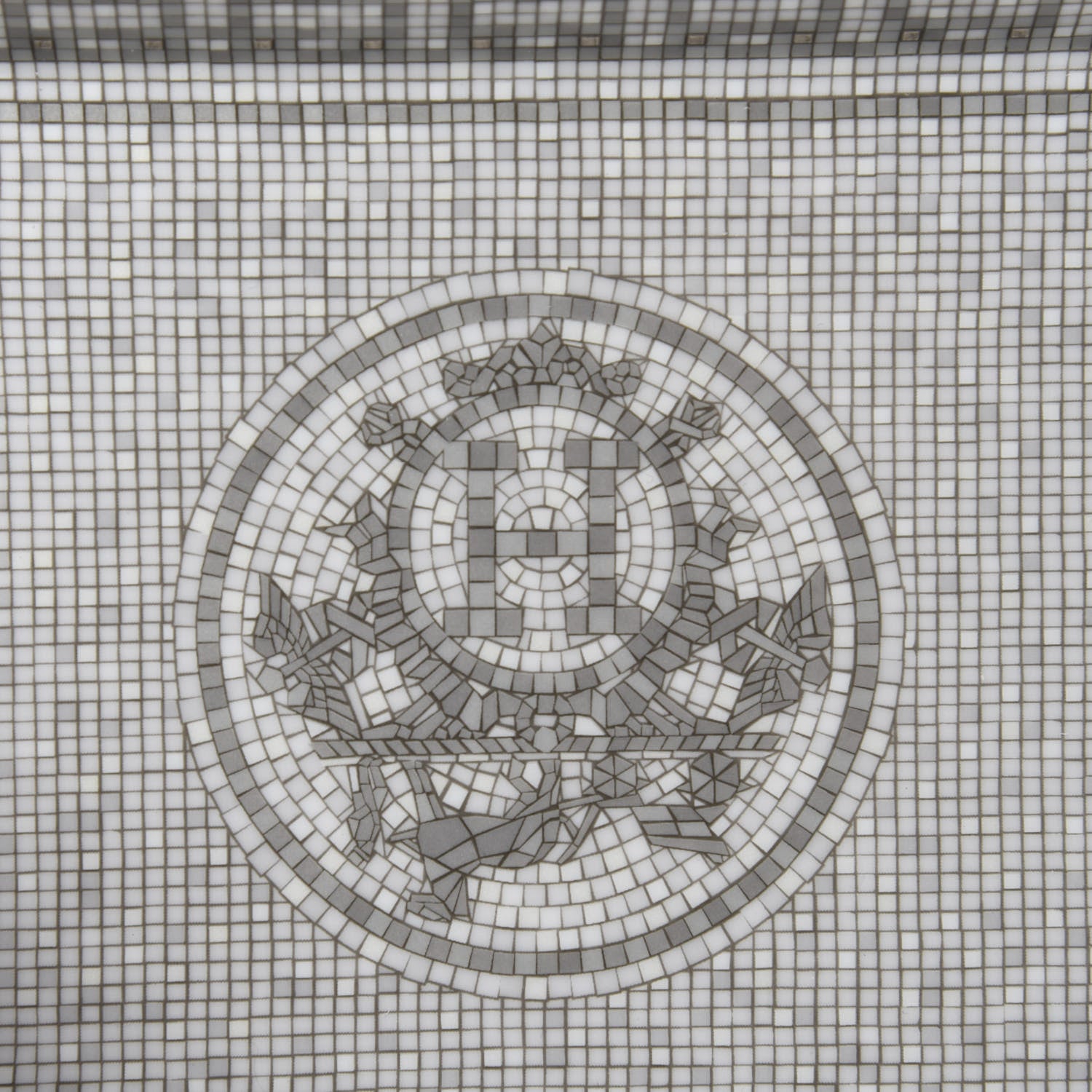 Hermes Porcelain Mosaique Au 24 Platine Change Tray 4 of 6