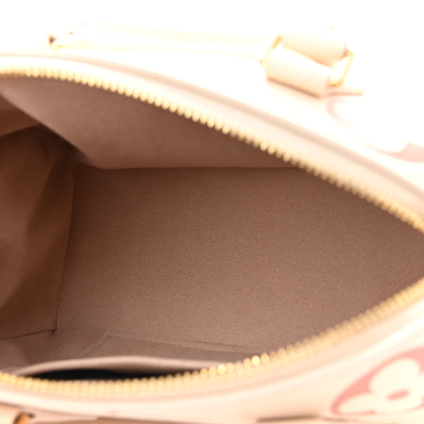 Empreinte Monogram Giant Speedy Bandouliere 20 Creme Rose Trianon