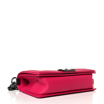 Chanel Lambskin Quilted Medium Boy Flap Pink 3 of 11