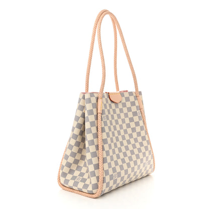 Louis Vuitton Damier Azur Propriano Rose Ballerine 3 of 9