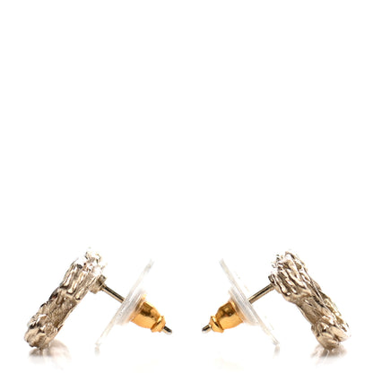 Chanel Pearl CC Earrings Gold 3 of 4