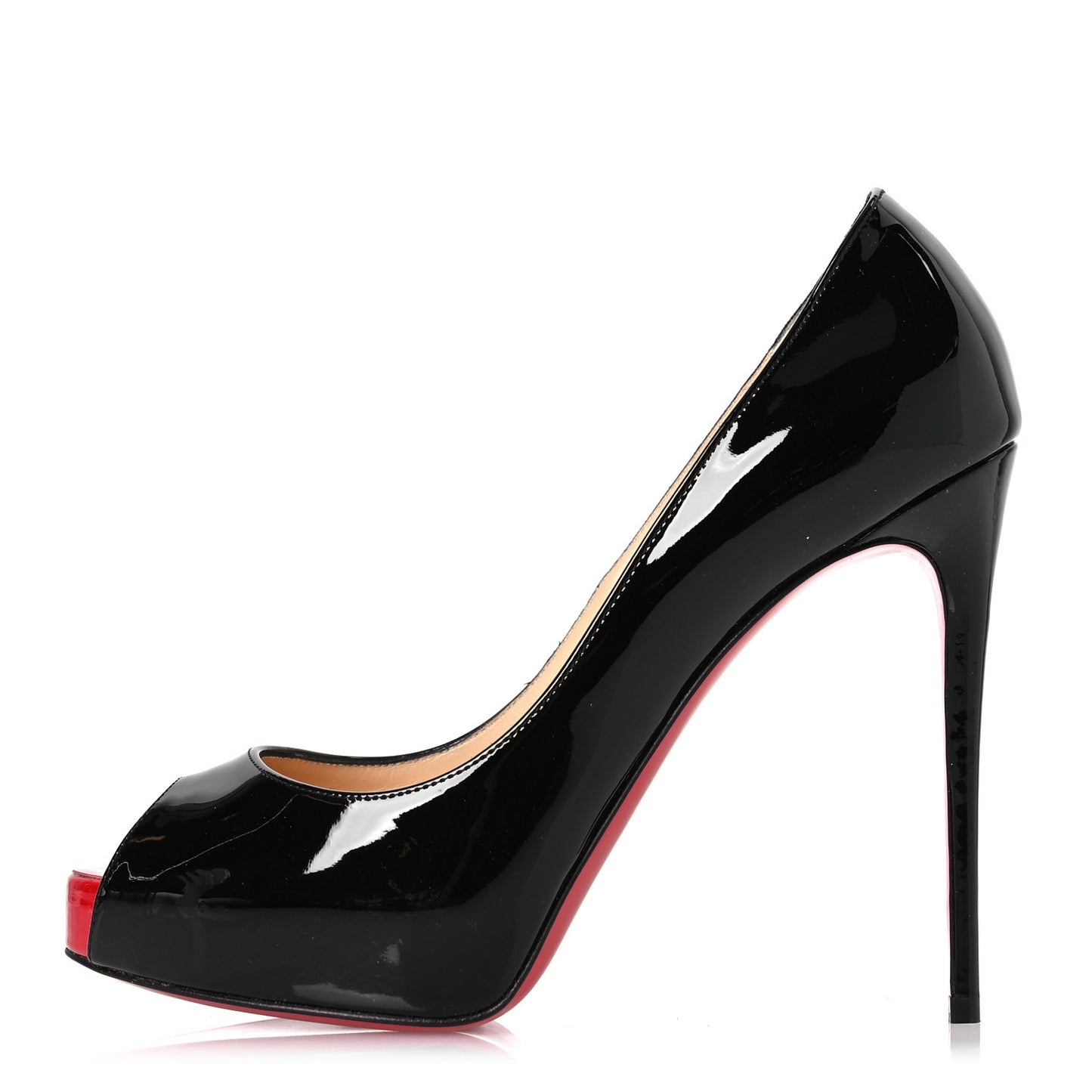 Patent New Very Prive 120 Pumps 36 Black