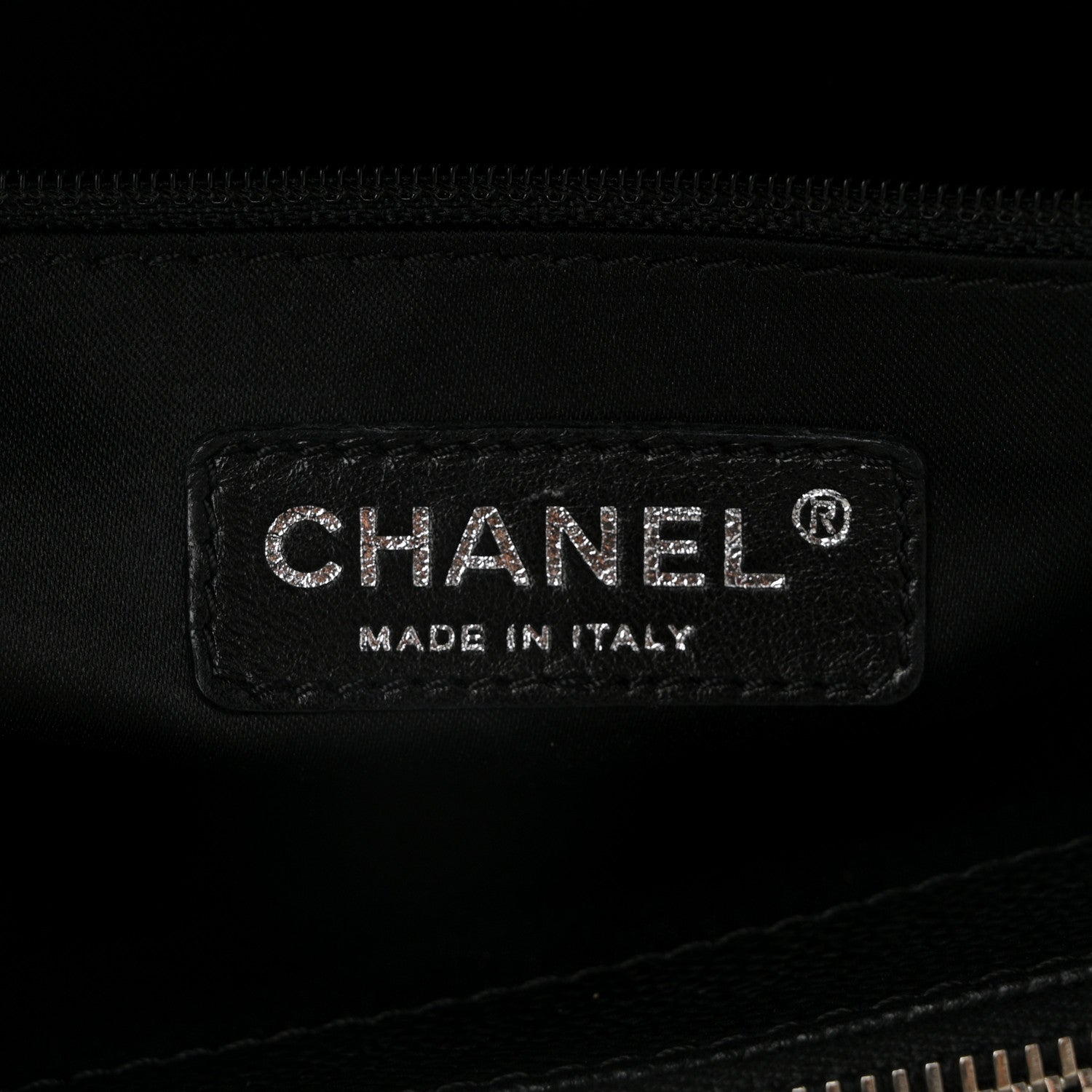 Chanel Caviar Quilted Grand Shopping Tote GST Black 6 of 10