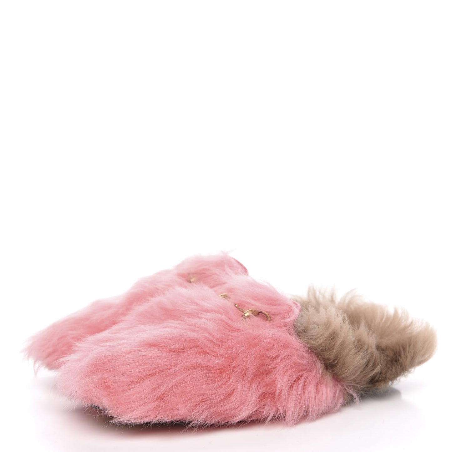 Merino Wool Womens Princetown Slippers 35 Pink
