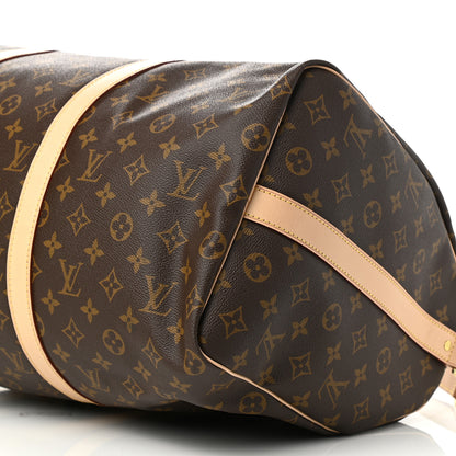 Louis Vuitton Monogram Keepall Bandouliere 50 10 of 11