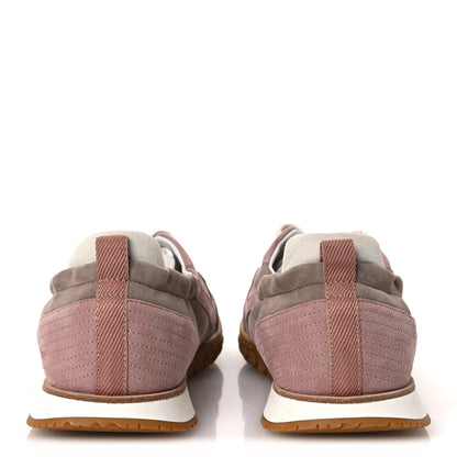 Hermes Suede Goatskin Jet Sneakers 39 Rose Cancan Rose Aquarelle 6 of 11