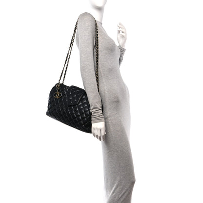 Chanel Lambskin Quilted Shoulder Bag Black 2 of 10
