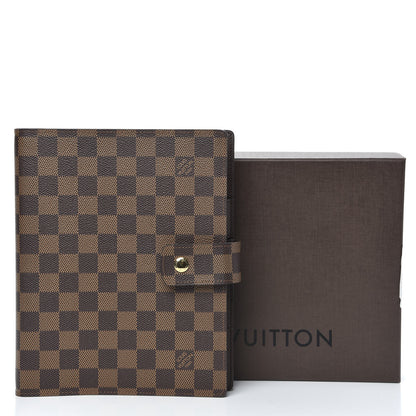 Louis Vuitton Damier Ebene Large Ring Agenda Cover 9 of 9