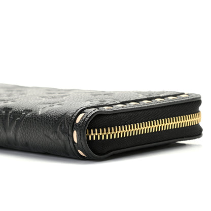 Louis Vuitton Empreinte Vosges Zippy Wallet Black 6 of 8