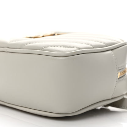 Saint Laurent Calfskin Matelasse Monogram Lou Belt Bag Ivory 10 of 11