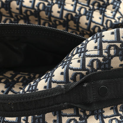 Christian Dior Oblique Diortravel Backpack Blue 9 of 11