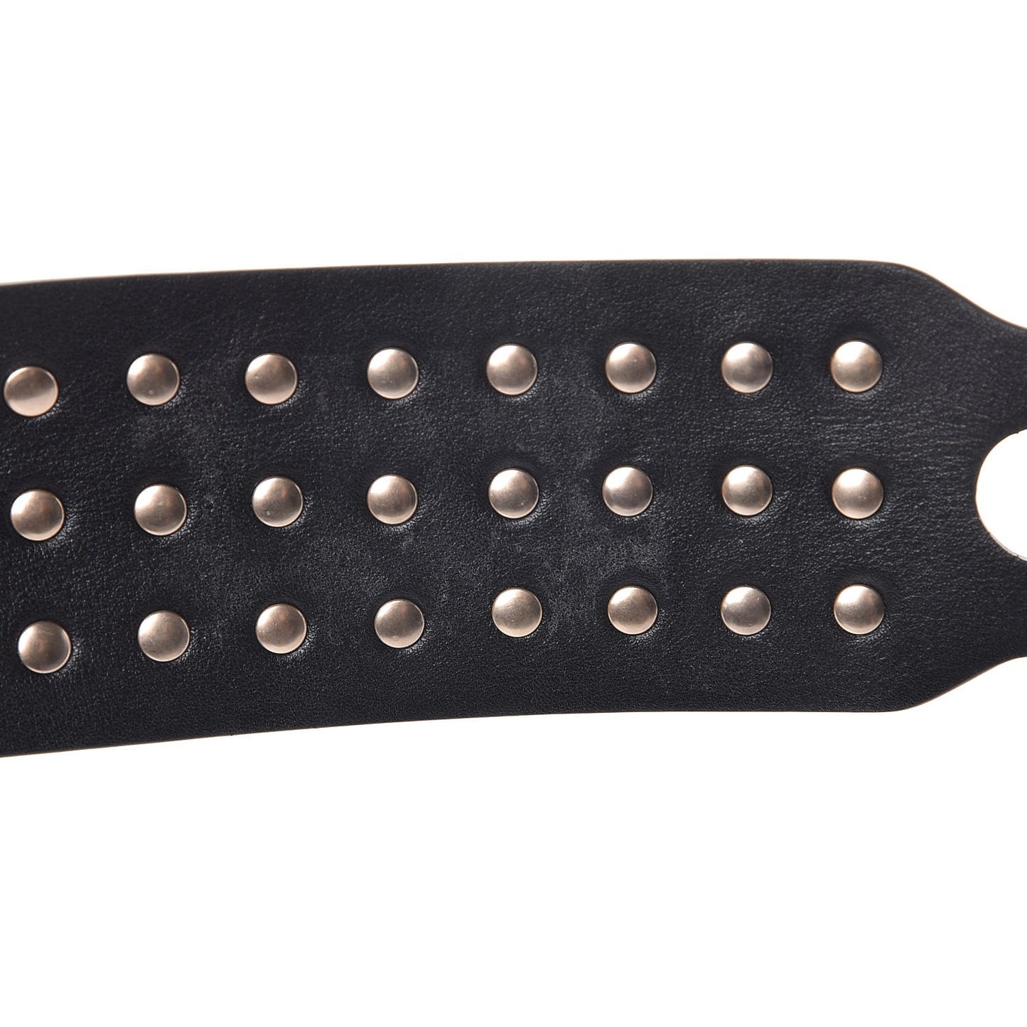 Vitello Rockstud Bracelet Black