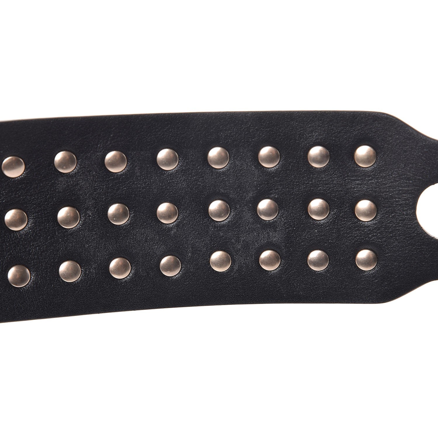 Valentino Garavani Vitello Rockstud Bracelet Black 6 of 7