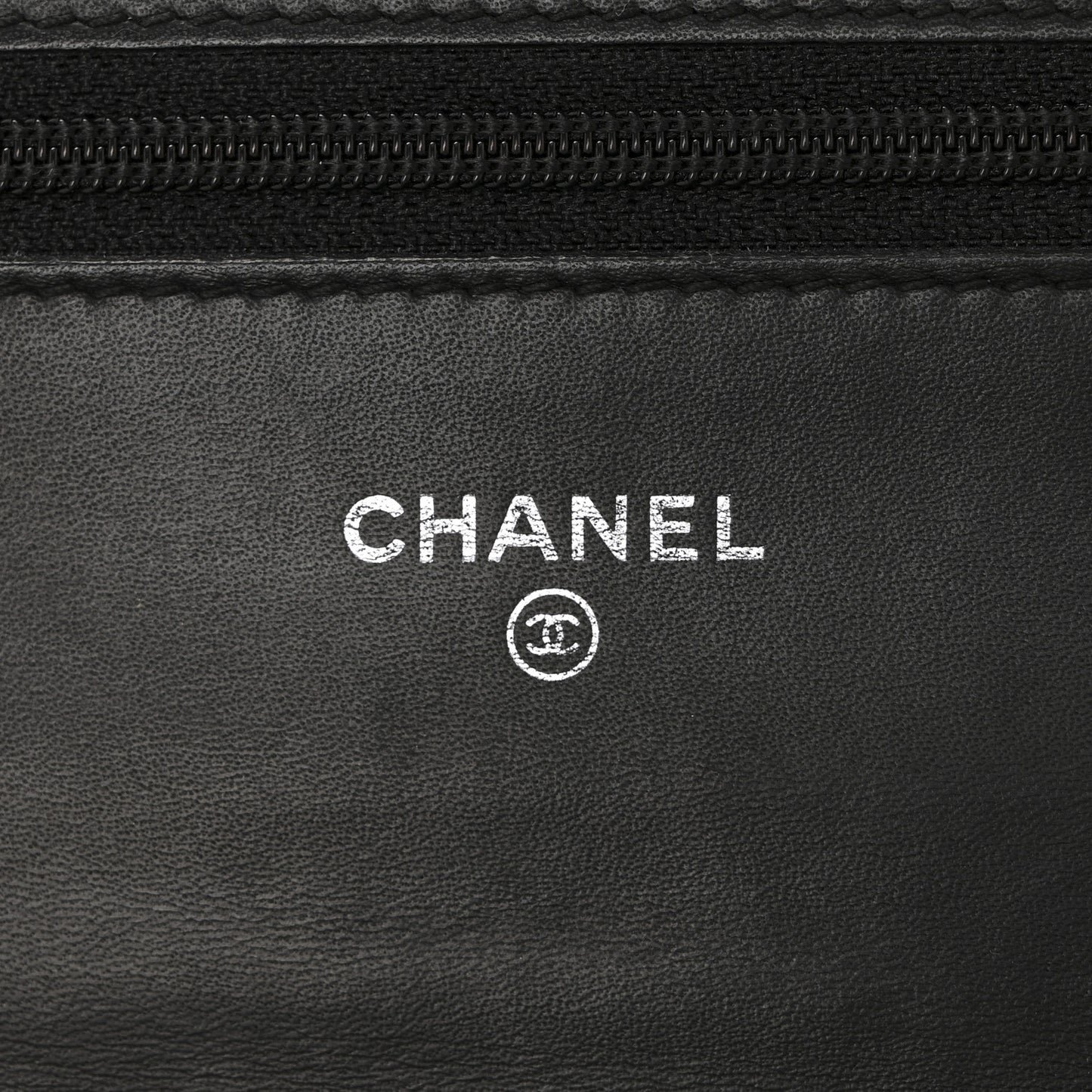 Velvet Quilted Boy Wallet On Chain WOC Black