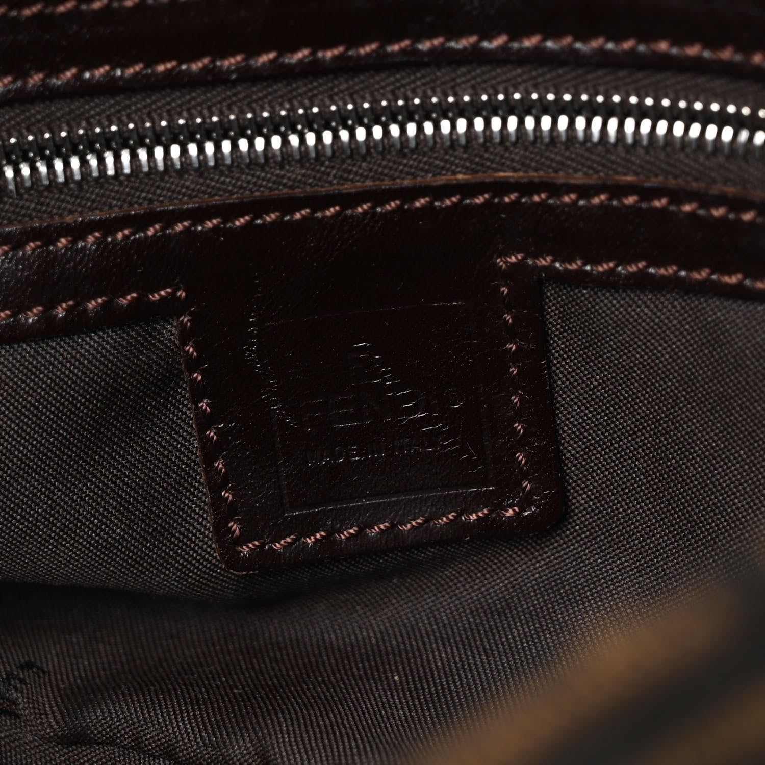 Fendi Zucca Baguette Tobacco 6 of 8