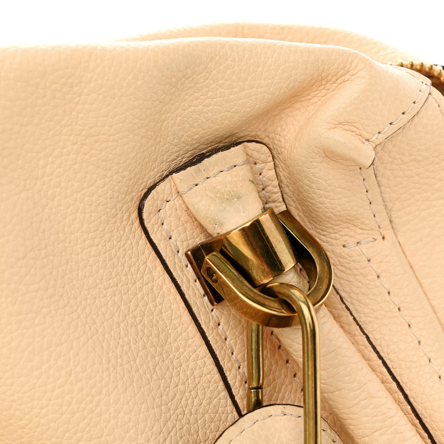 Chloe Calfskin Medium PARATY Biscotti Beige 12 of 19