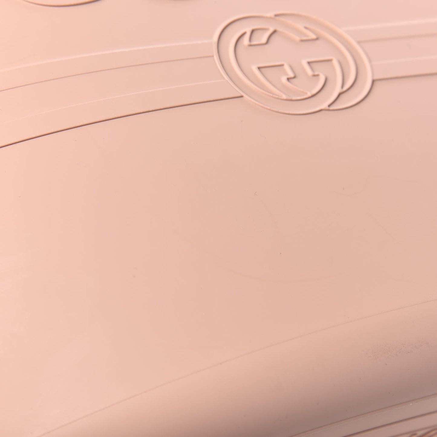 Rubber Oversized Logo Tote Rosa