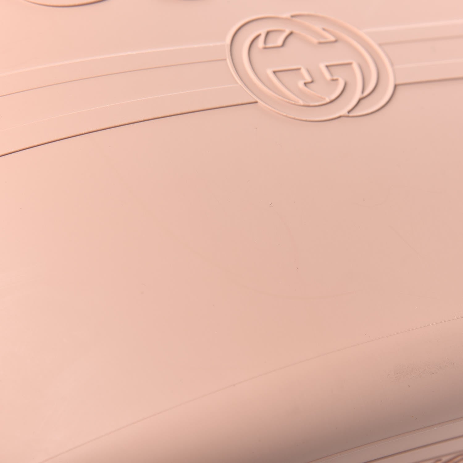 Gucci Rubber Oversized Logo Tote Rosa 12 of 12