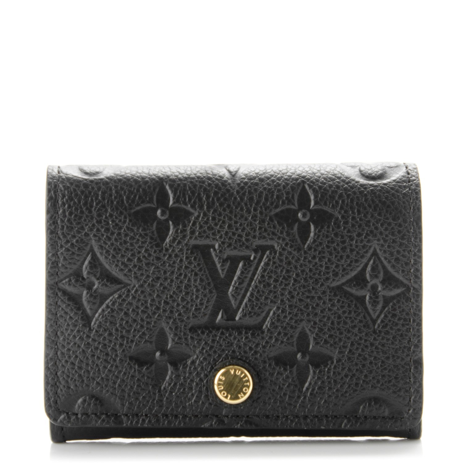 Louis Vuitton Empreinte Business Card Holder Black 1 of 7
