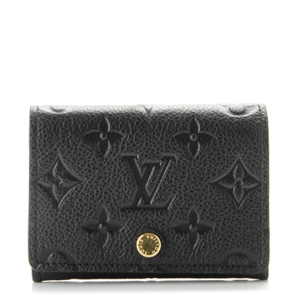 Louis Vuitton Empreinte Business Card Holder Black 1 of 7