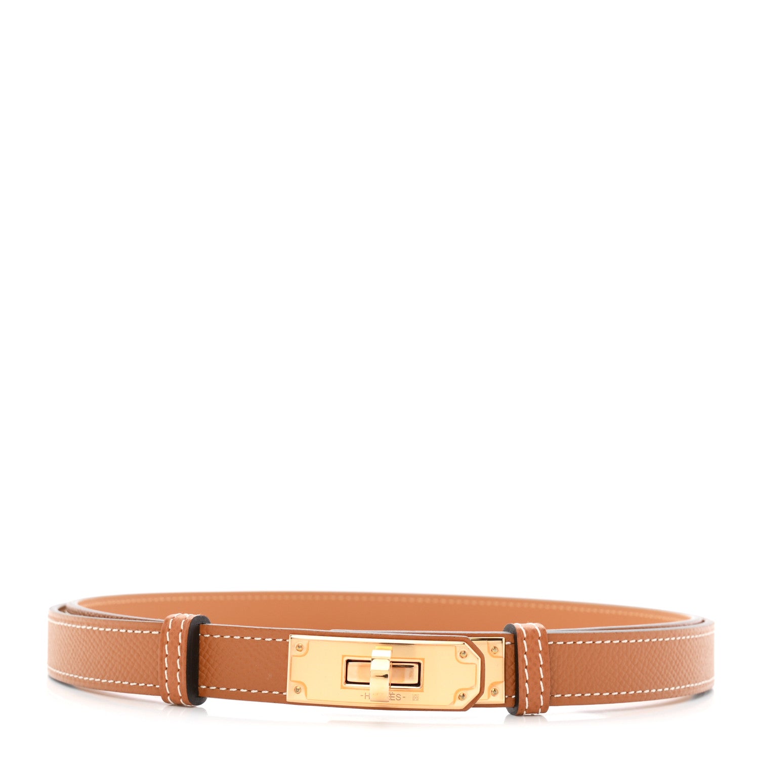 Hermes Epsom Kelly Belt Gold 1 of 4