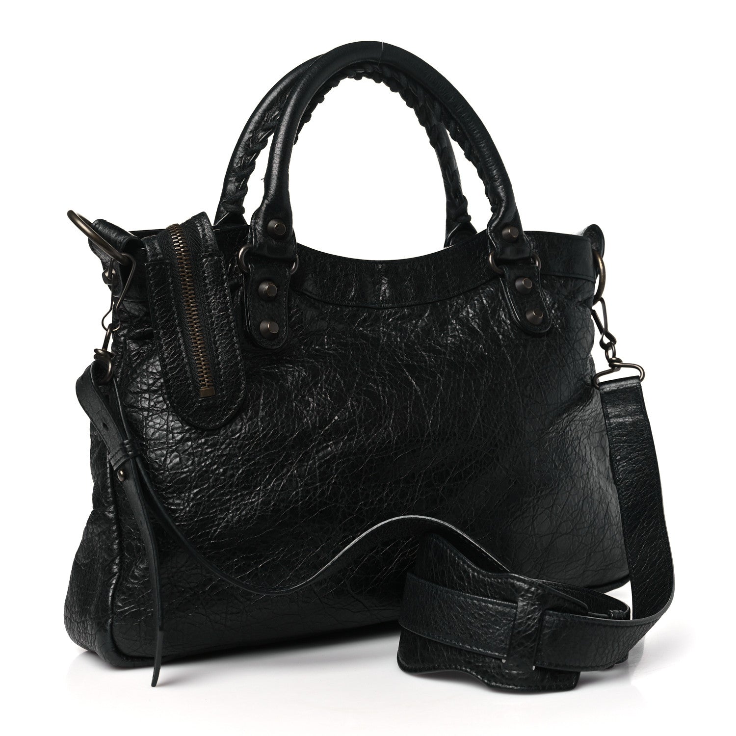 Balenciaga Agneau Classic Hardware Town Black 3 of 11