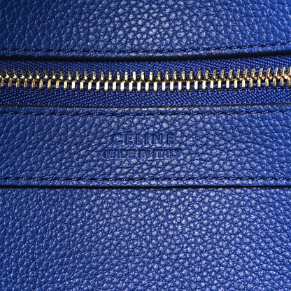 Celine Soft Grained Calfskin Medium Belt Cabas Phantom Indigo 6 of 8
