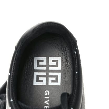 Givenchy Calfskin Mens Set 3 Logo Tennis Sneakers 41 Black White 11 of 12