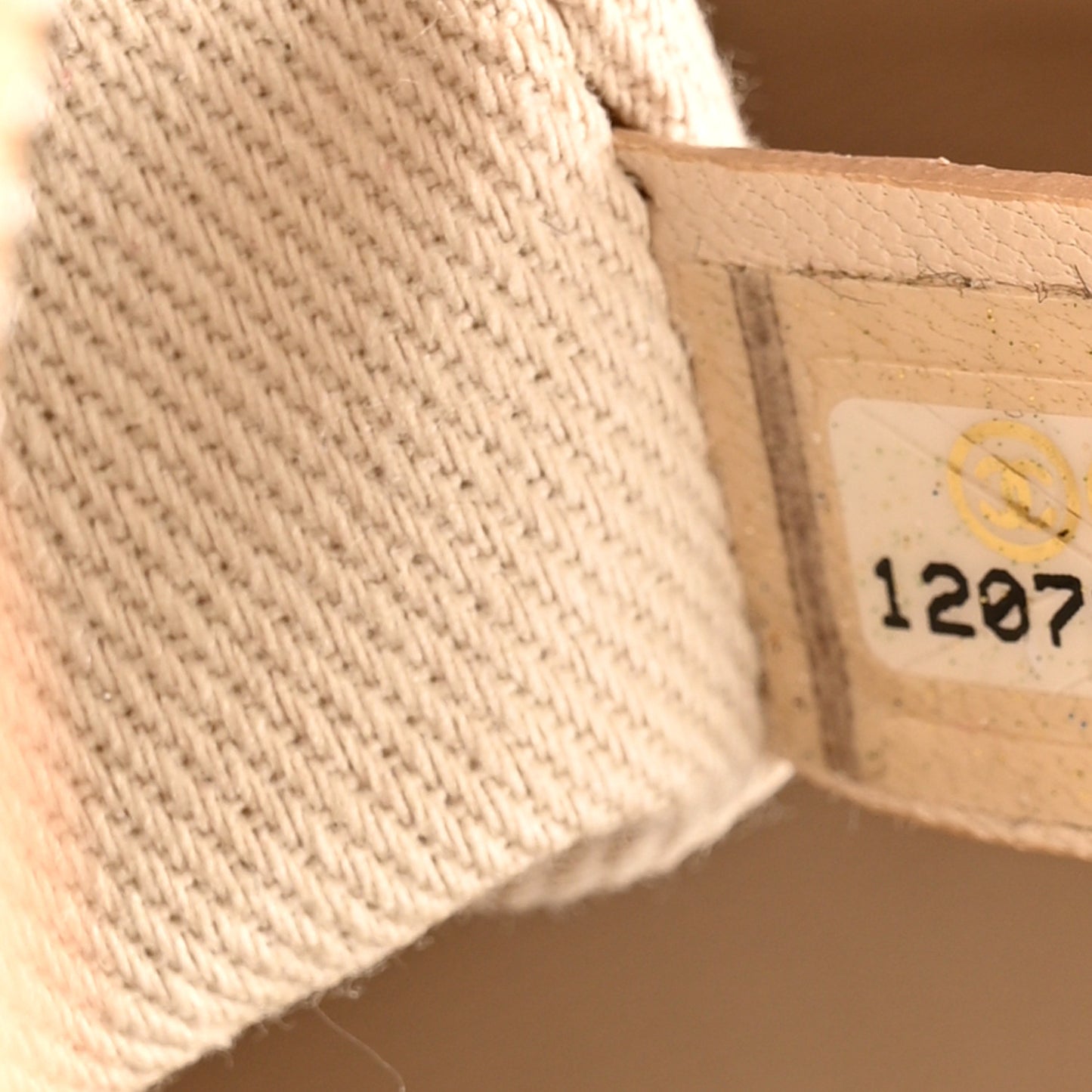 Caviar Quilted Timeless Bowler Beige