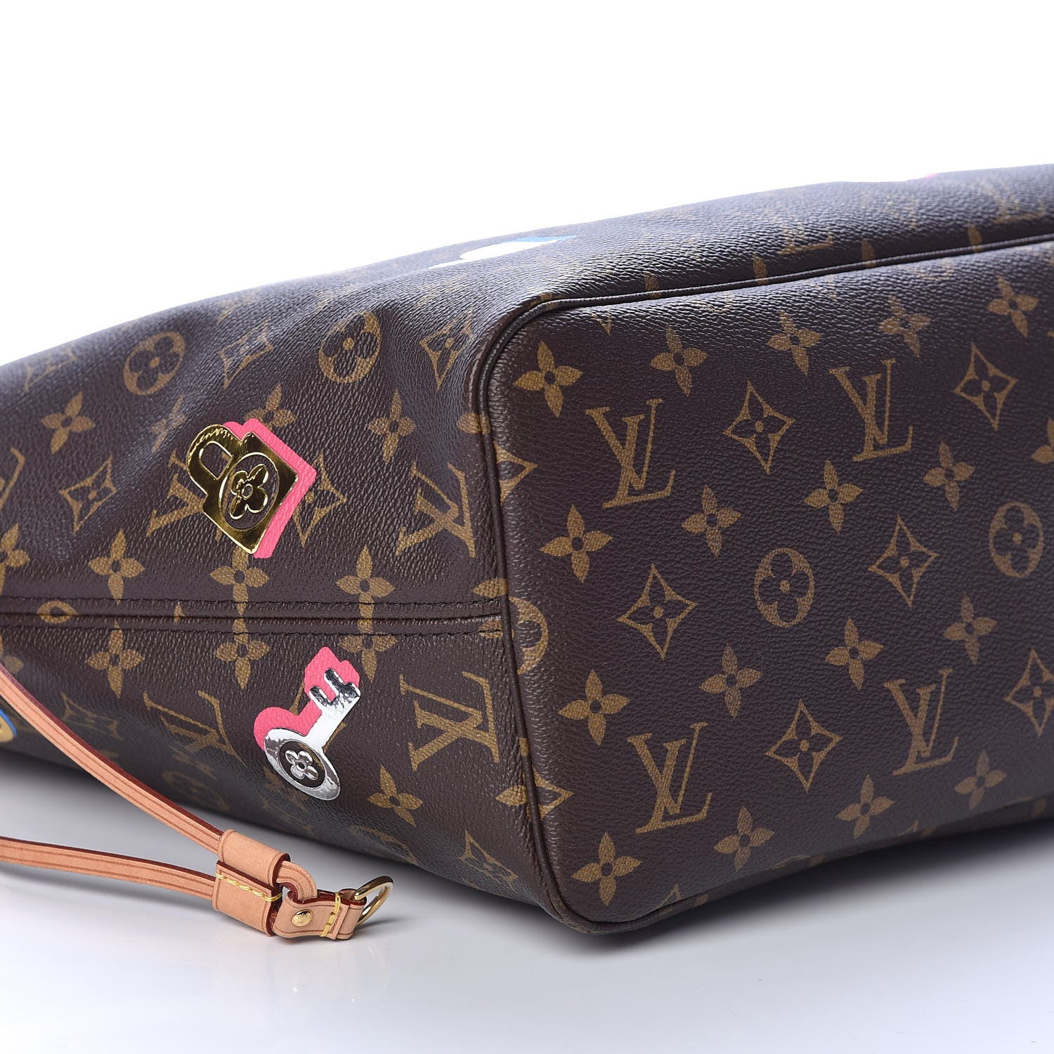 Louis Vuitton Monogram Love Locks Neo Neverfull MM 8 of 9