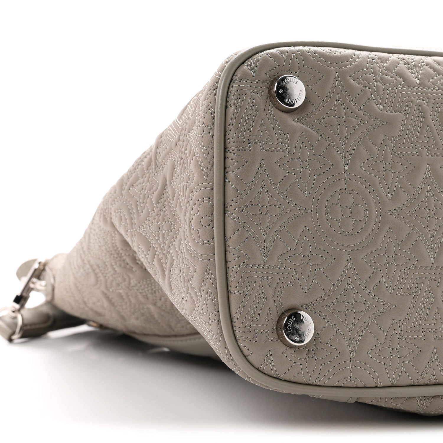 Louis Vuitton Monogram Lambskin Antheia IXIA PM Gris 9 of 11