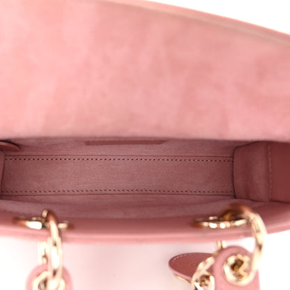 Christian Dior Lambskin Cannage Dioramour Micro Lady D-Joy Rose De Vents 5 of 9