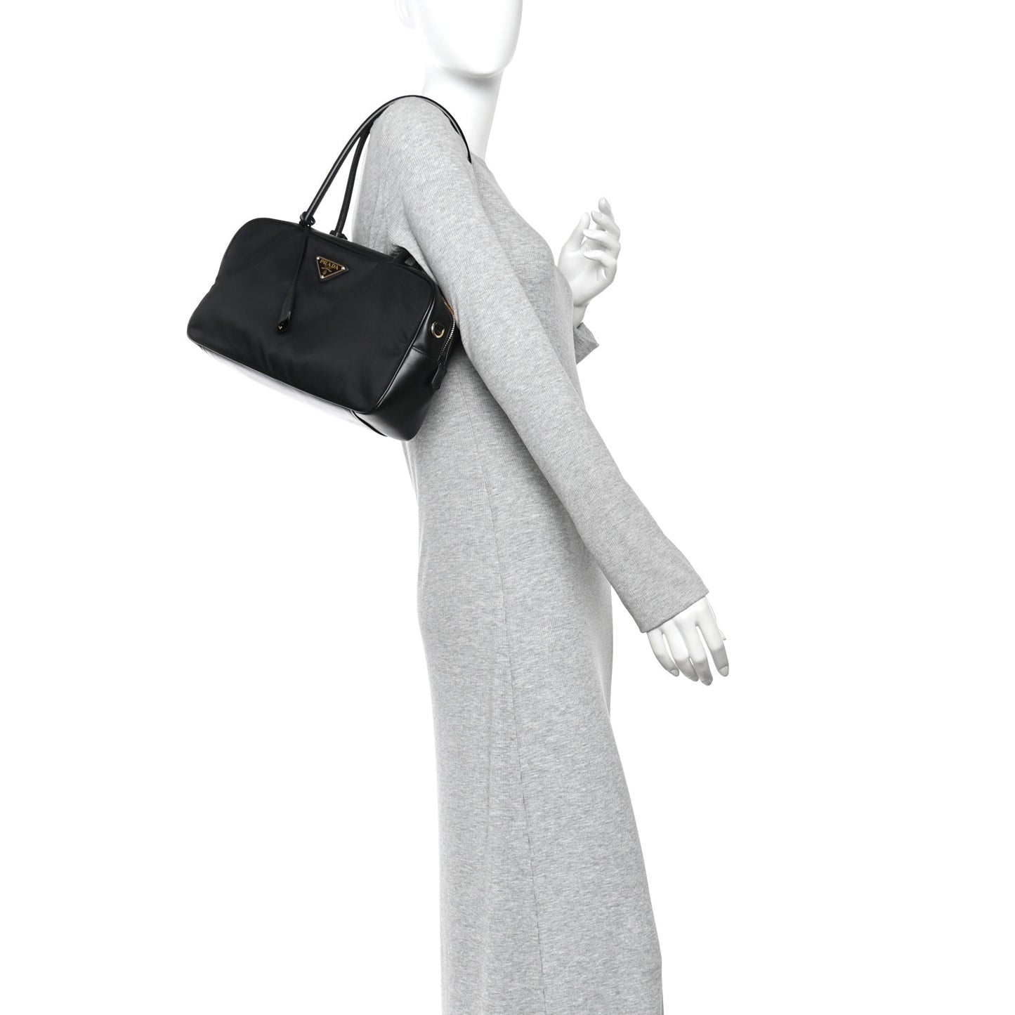 Tessuto Vitello Bauletto Black