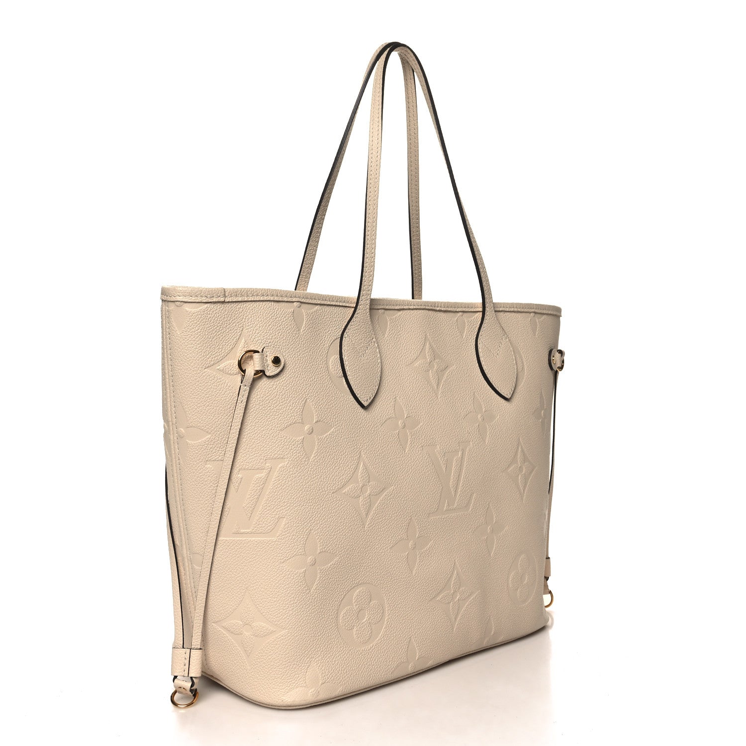 Louis Vuitton Empreinte Monogram Giant Neverfull MM Cream 4 of 10