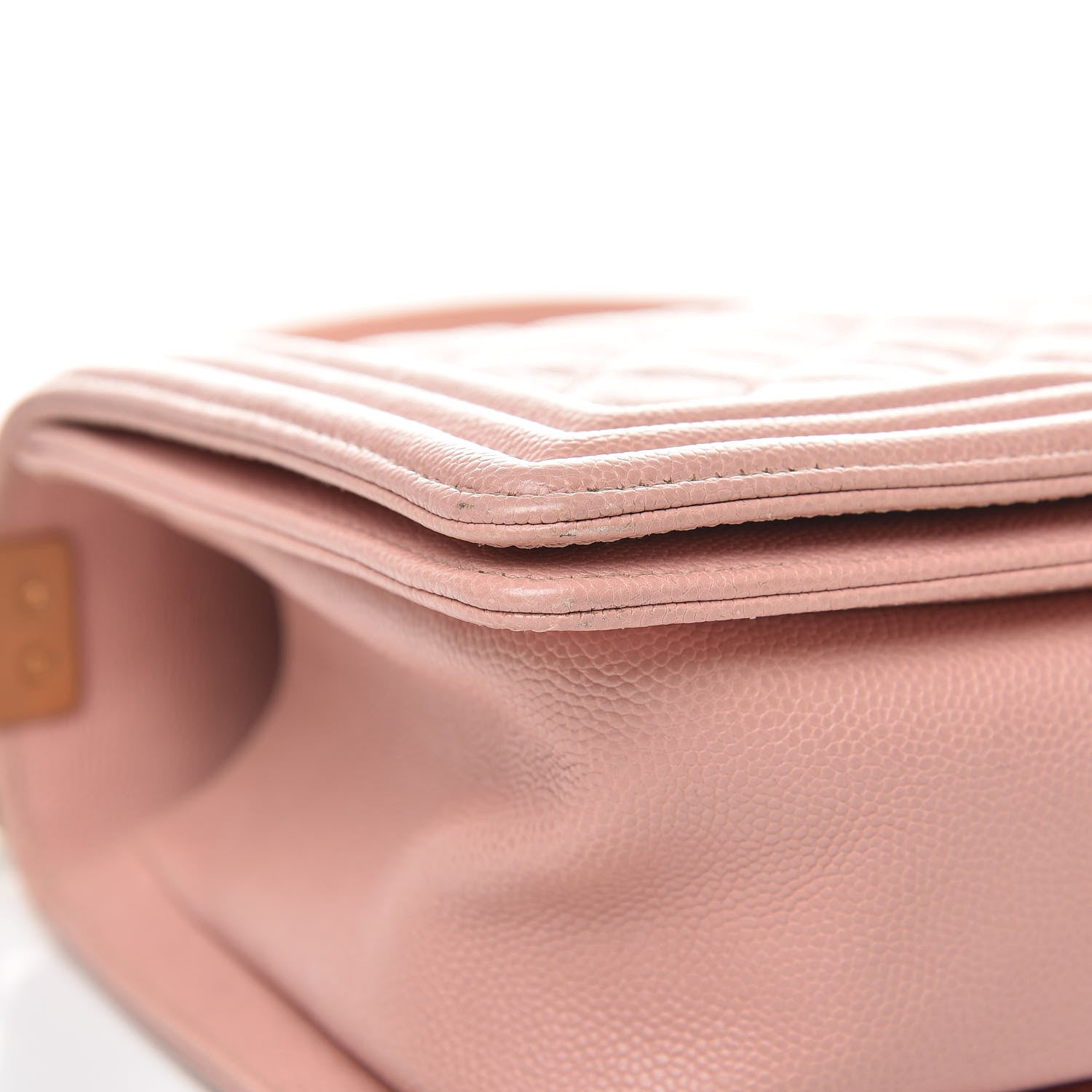 Chanel Caviar Quilted Medium Boy Flap Pink 9 of 15