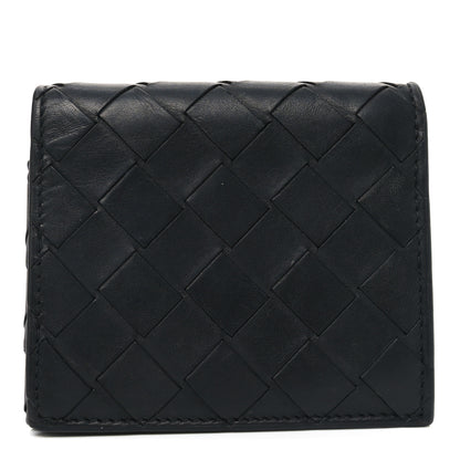 Bottega Veneta Nappa Maxi Intrecciato Tri-Fold Wallet Black 1 of 6