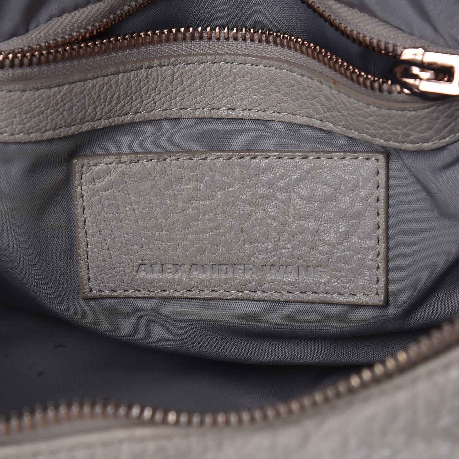 Alexander Wang Pebbled Lambskin Rockie Lilac Rose Gold Hardware 6 of 18