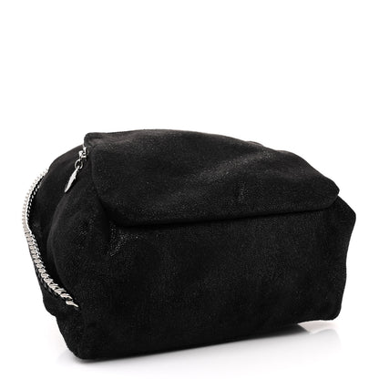 Stella McCartney Shaggy Deer Small Falabella Backpack Black 4 of 18